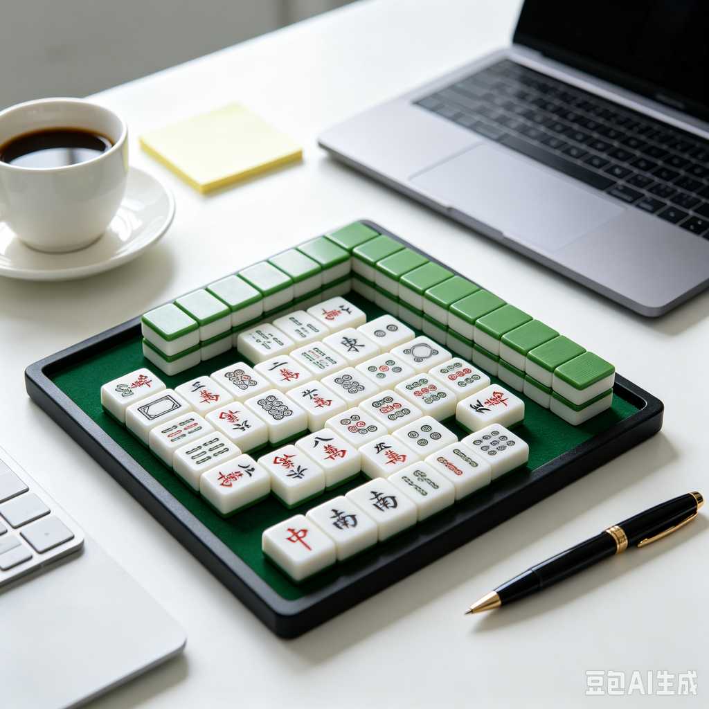 fine carving mahjong set
