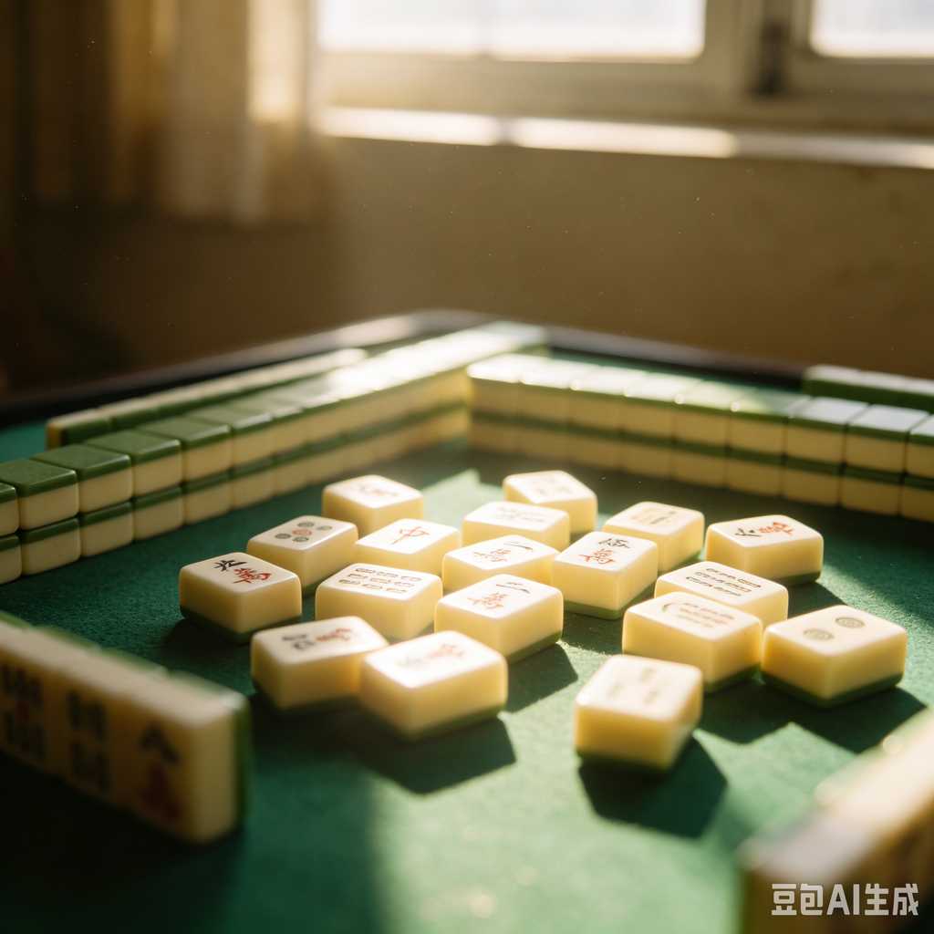 compact mahjong set with case